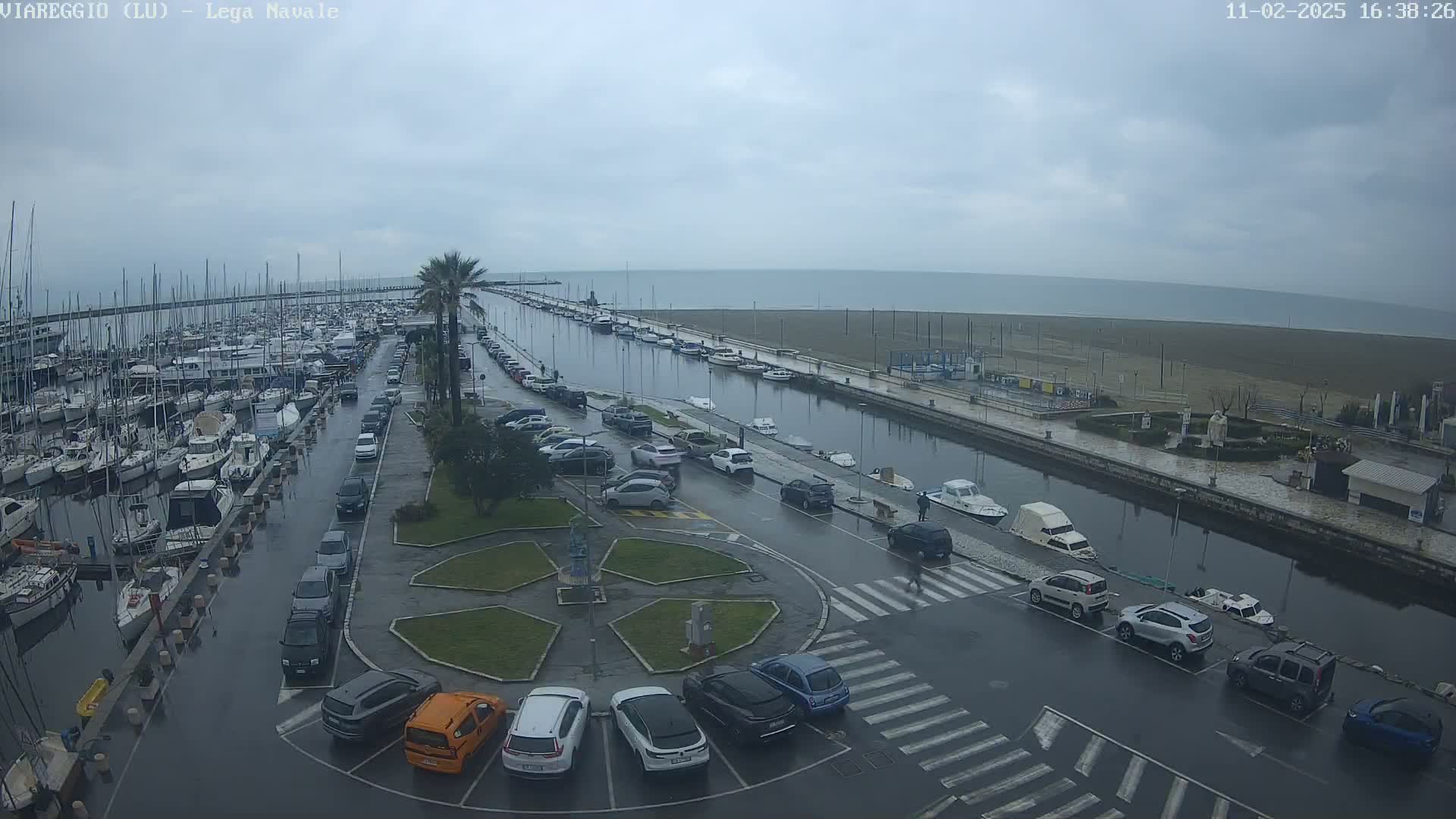 Viareggio, Naval League Coast Live Cam - Tuscany, Italy