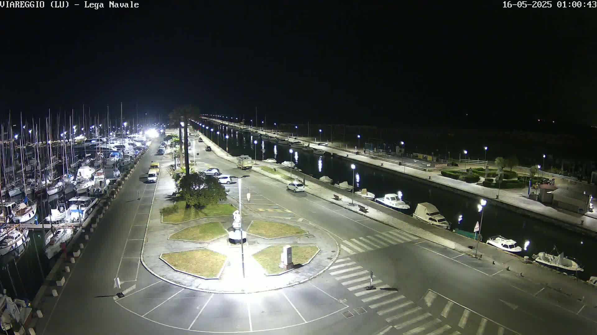 Viareggio, Naval League Coast Live Cam - Tuscany, Italy