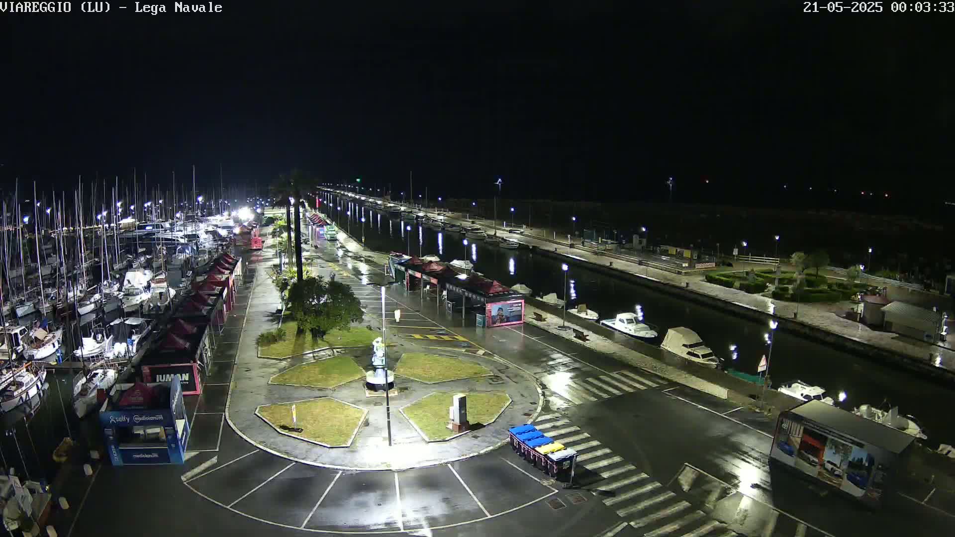 Viareggio, Naval League Coast Live Cam - Tuscany, Italy
