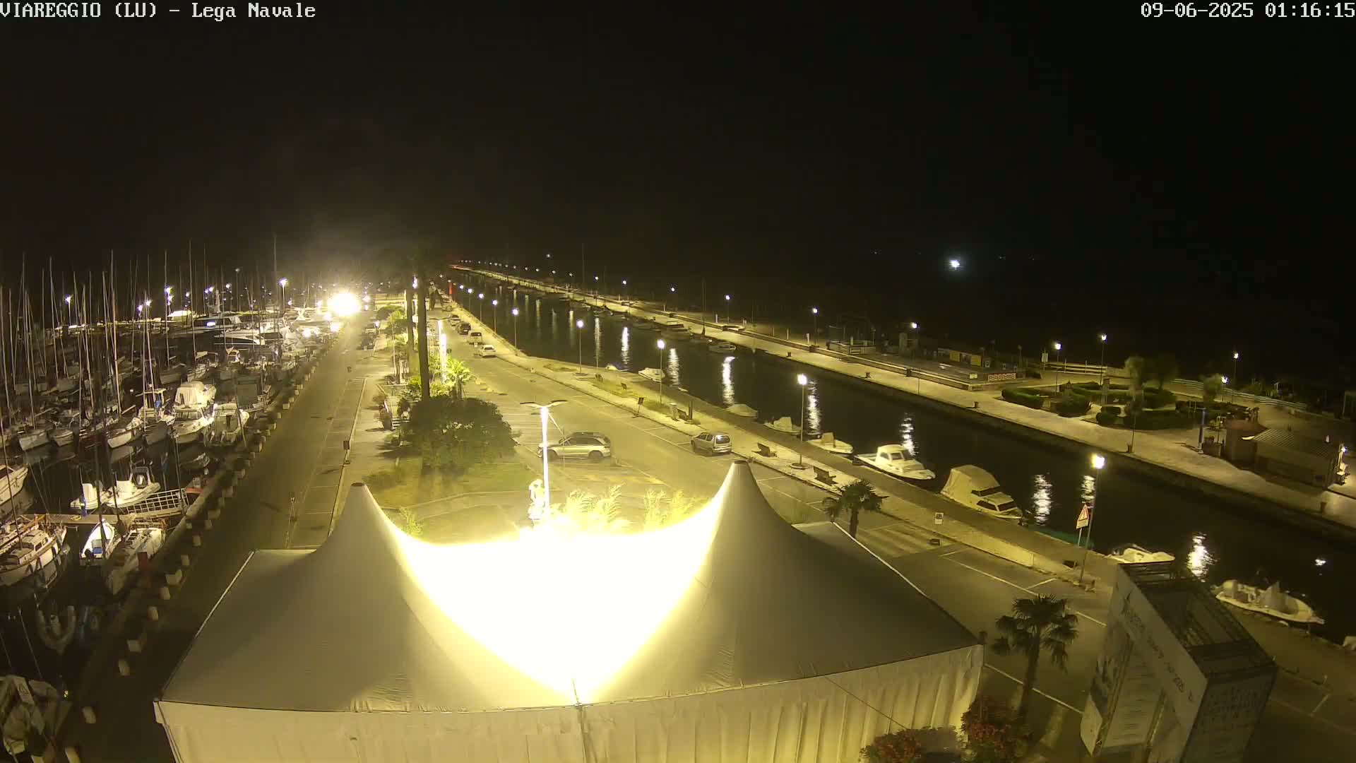 Viareggio, Naval League Coast Live Cam - Tuscany, Italy