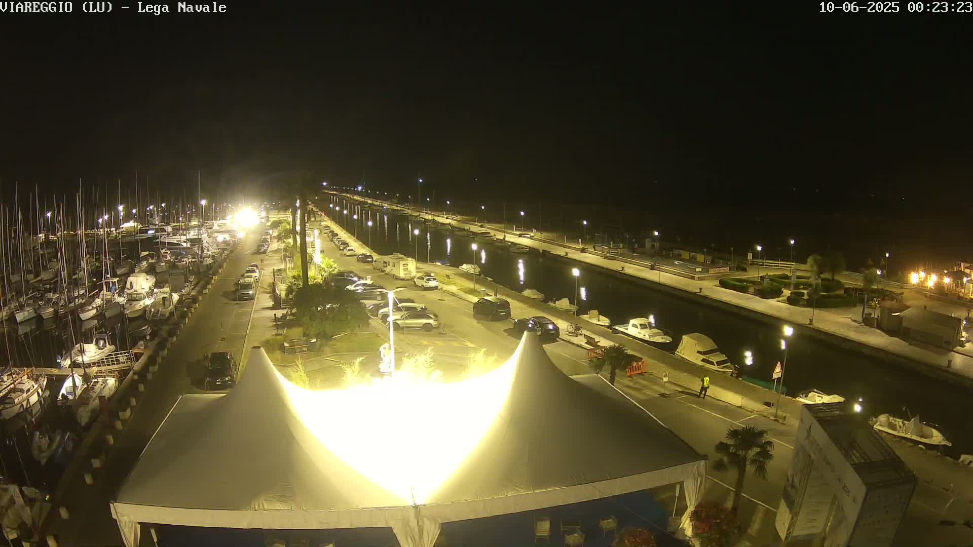 Viareggio, Naval League Coast Live Cam - Tuscany, Italy