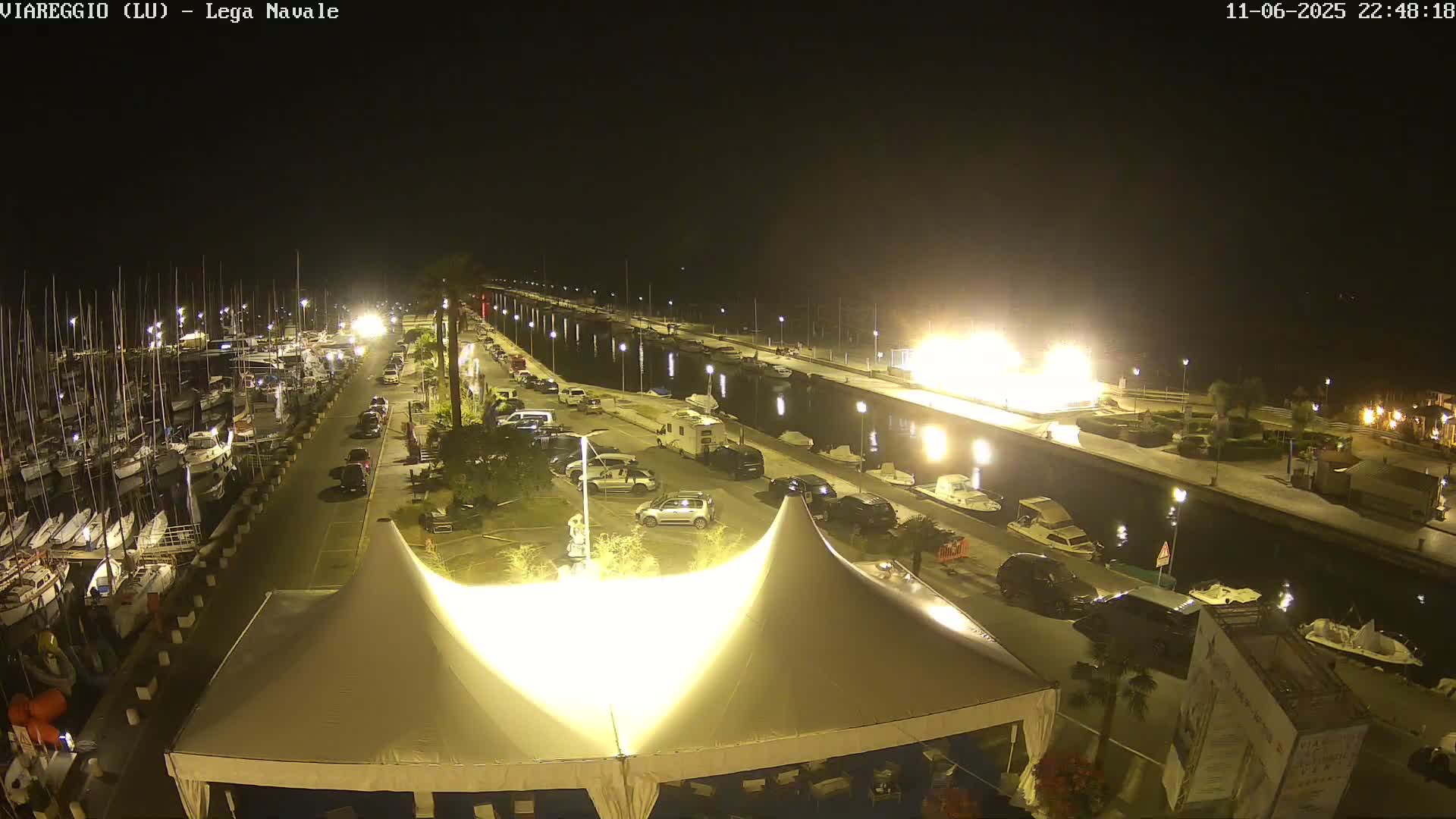 Viareggio, Naval League Coast Live Cam - Tuscany, Italy