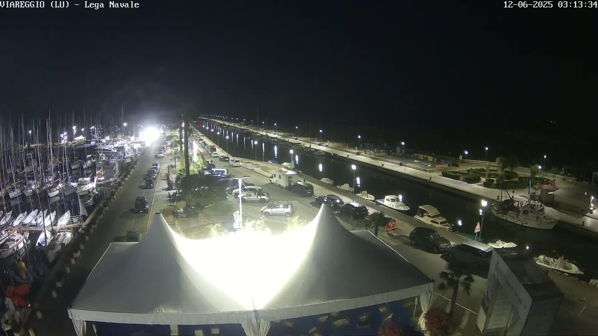 Viareggio, Naval League Coast Live Cam - Tuscany, Italy