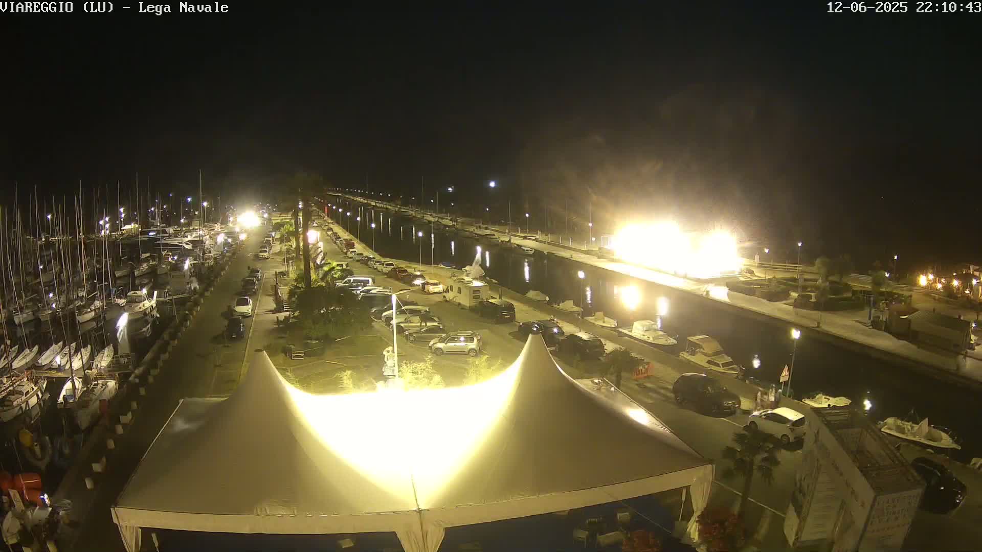 Viareggio, Naval League Coast Live Cam - Tuscany, Italy