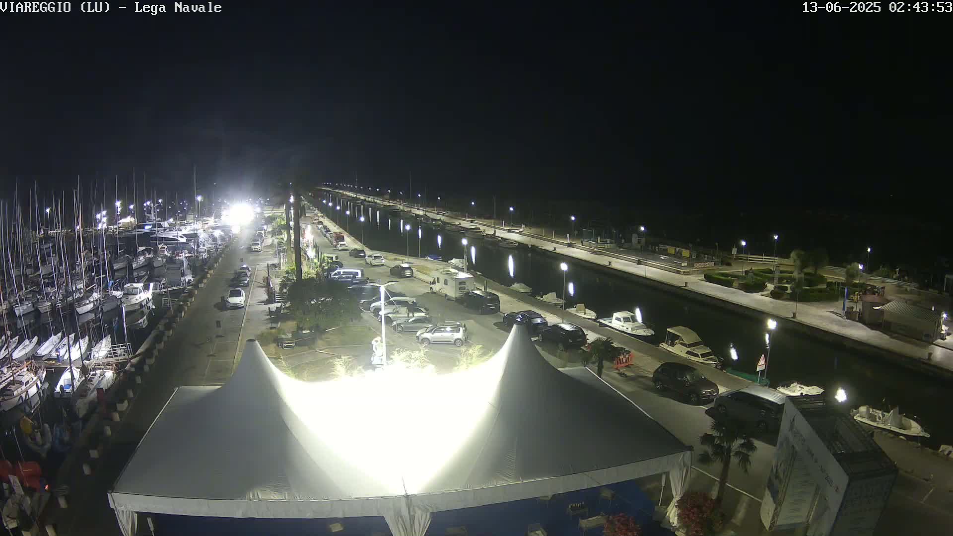 Viareggio, Naval League Coast Live Cam - Tuscany, Italy