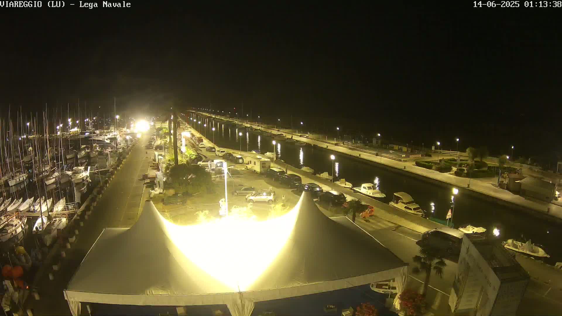 Viareggio, Naval League Coast Live Cam - Tuscany, Italy