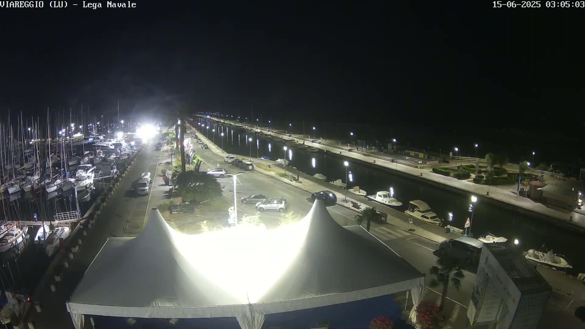 Viareggio, Naval League Coast Live Cam - Tuscany, Italy
