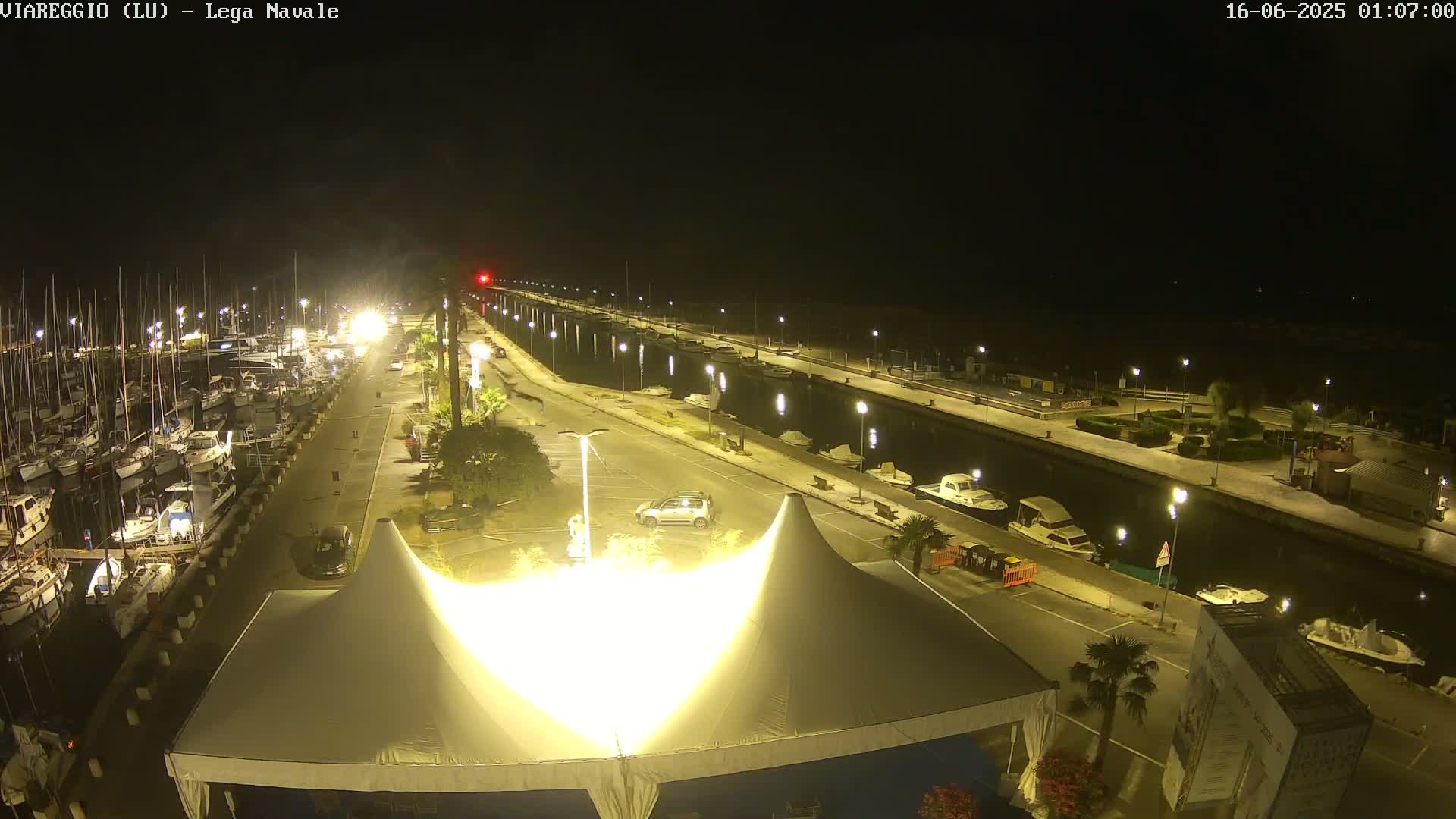 Viareggio, Naval League Coast Live Cam - Tuscany, Italy