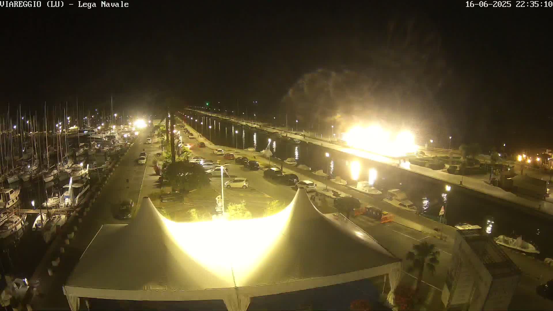 Viareggio, Naval League Coast Live Cam - Tuscany, Italy