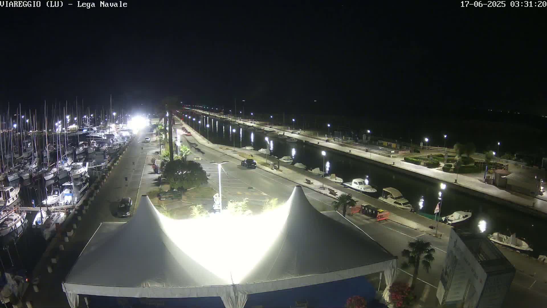 Viareggio, Naval League Coast Live Cam - Tuscany, Italy