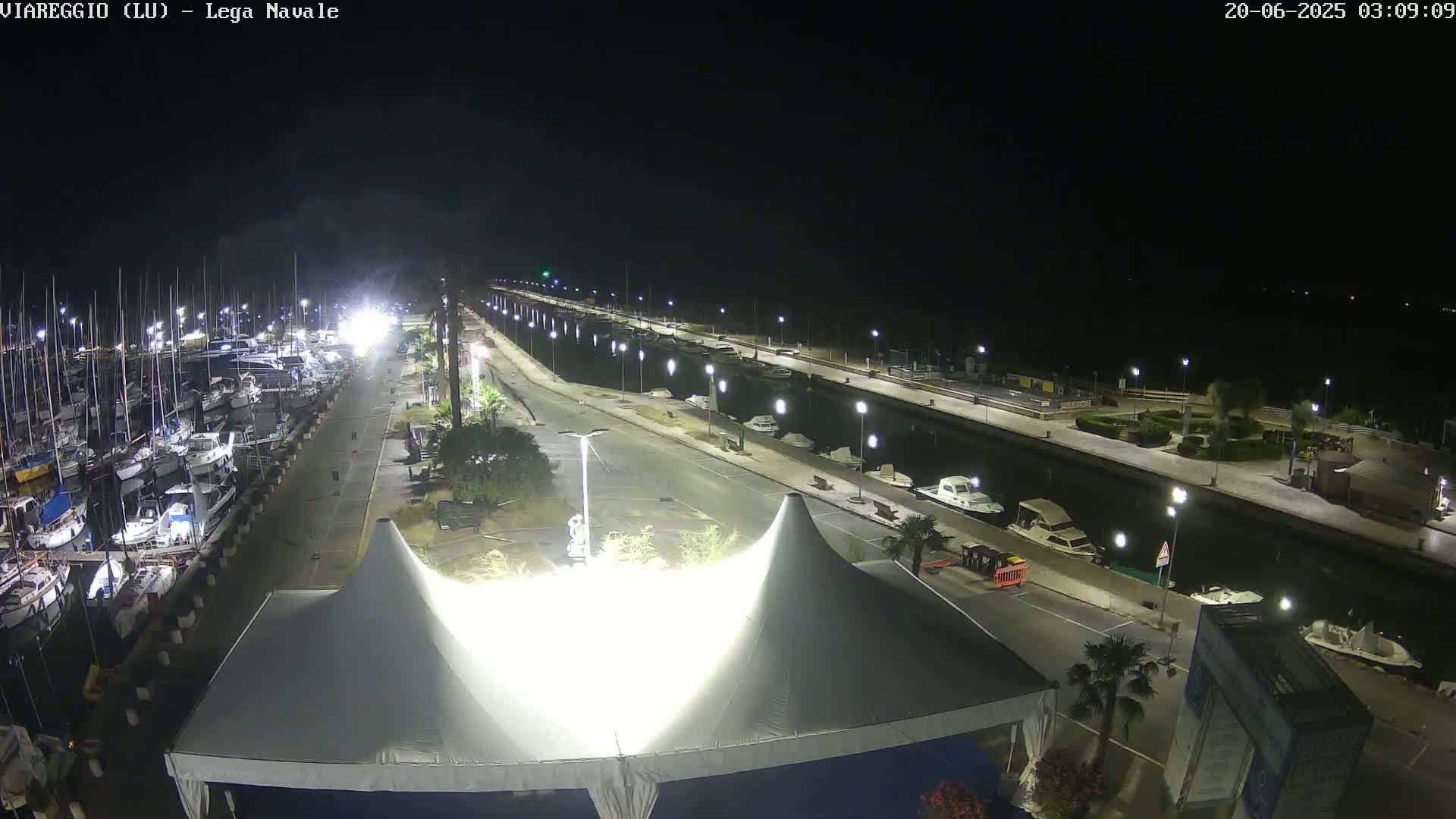 Viareggio, Naval League Coast Live Cam - Tuscany, Italy