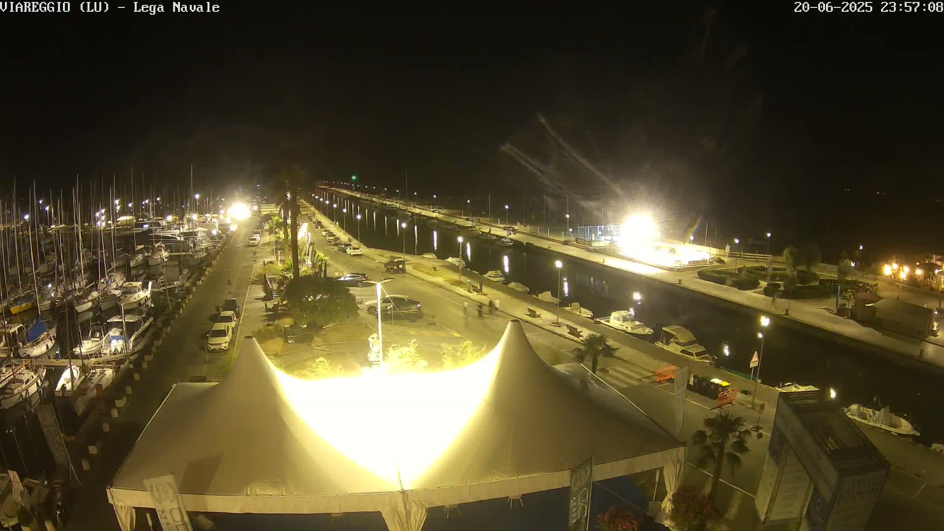 Viareggio, Naval League Coast Live Cam - Tuscany, Italy