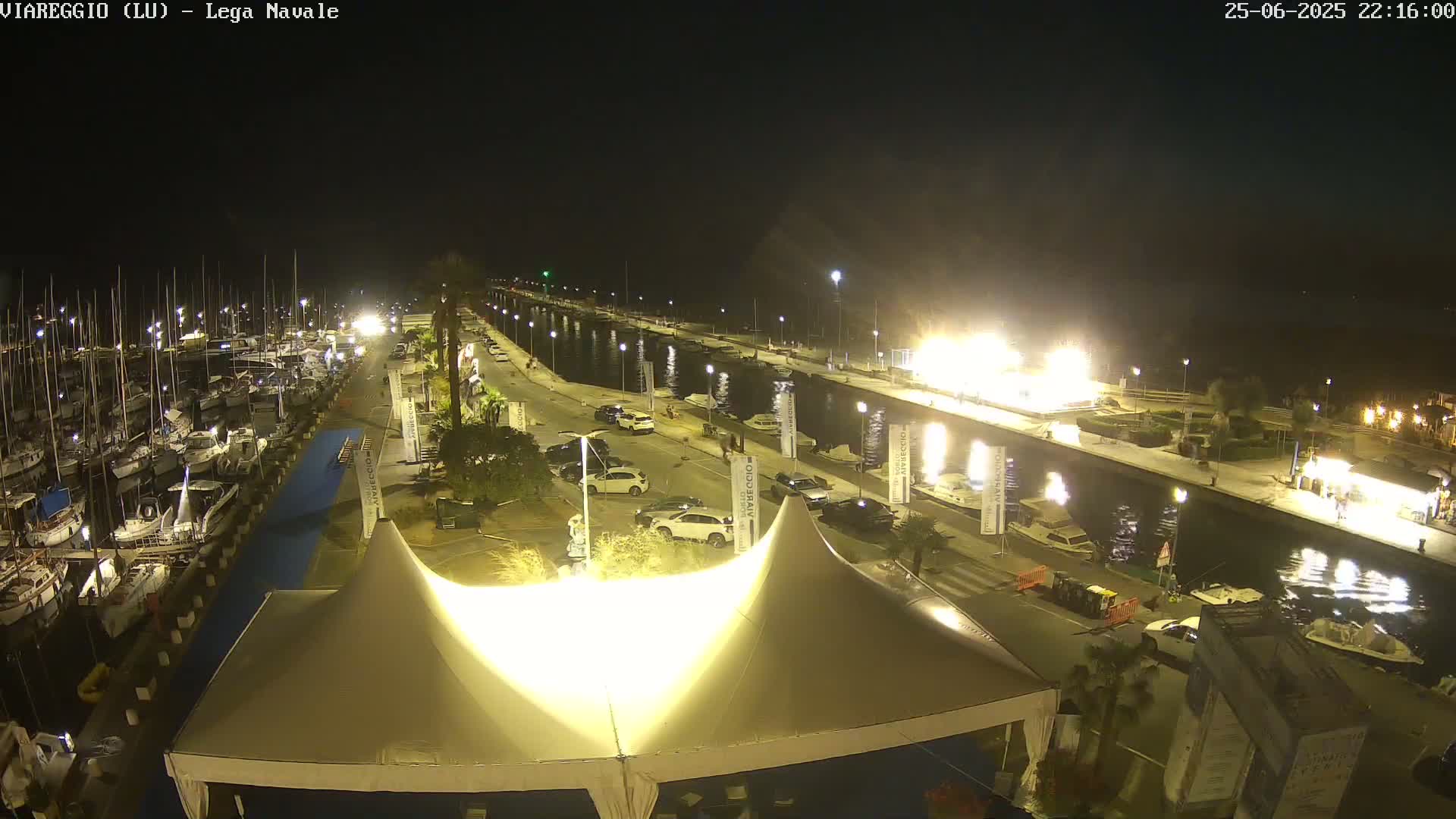Viareggio, Naval League Coast Live Cam - Tuscany, Italy