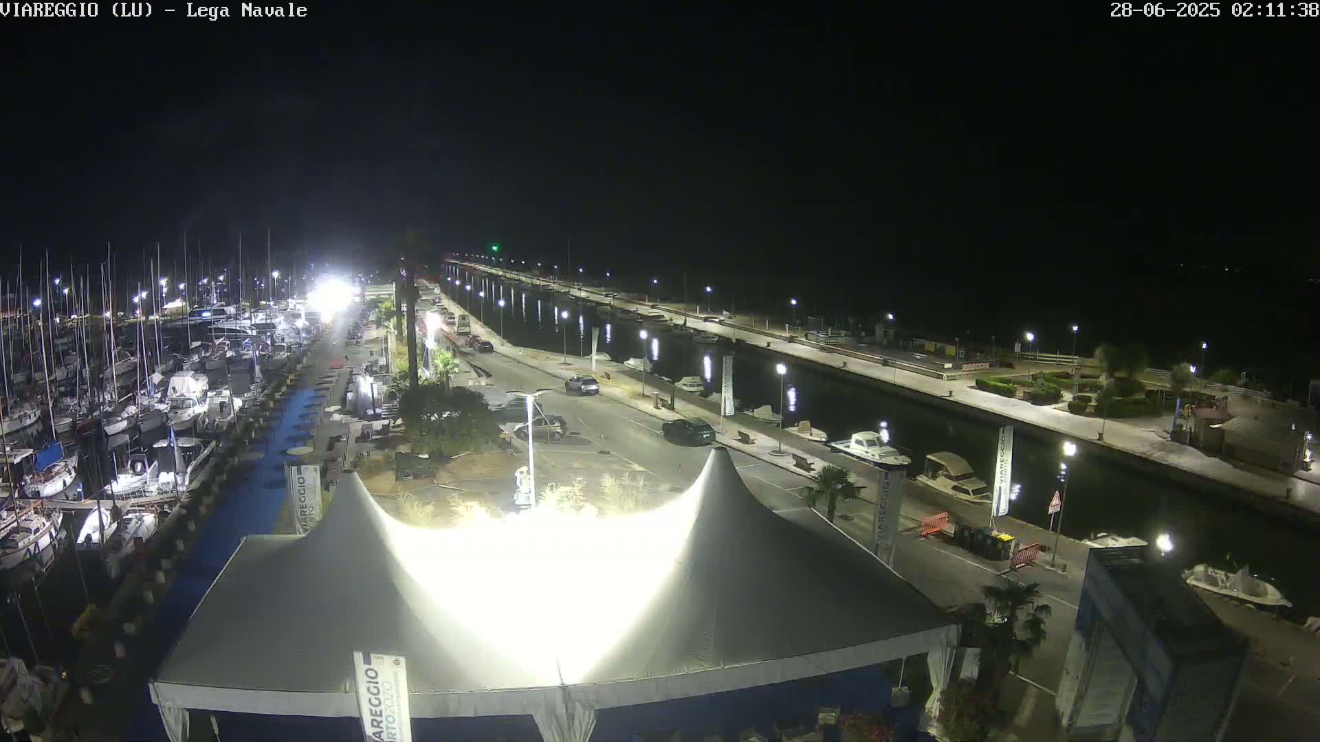 Viareggio, Naval League Coast Live Cam - Tuscany, Italy