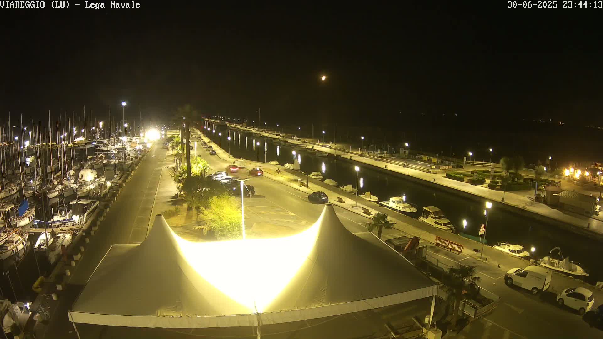 Viareggio, Naval League Coast Live Cam - Tuscany, Italy