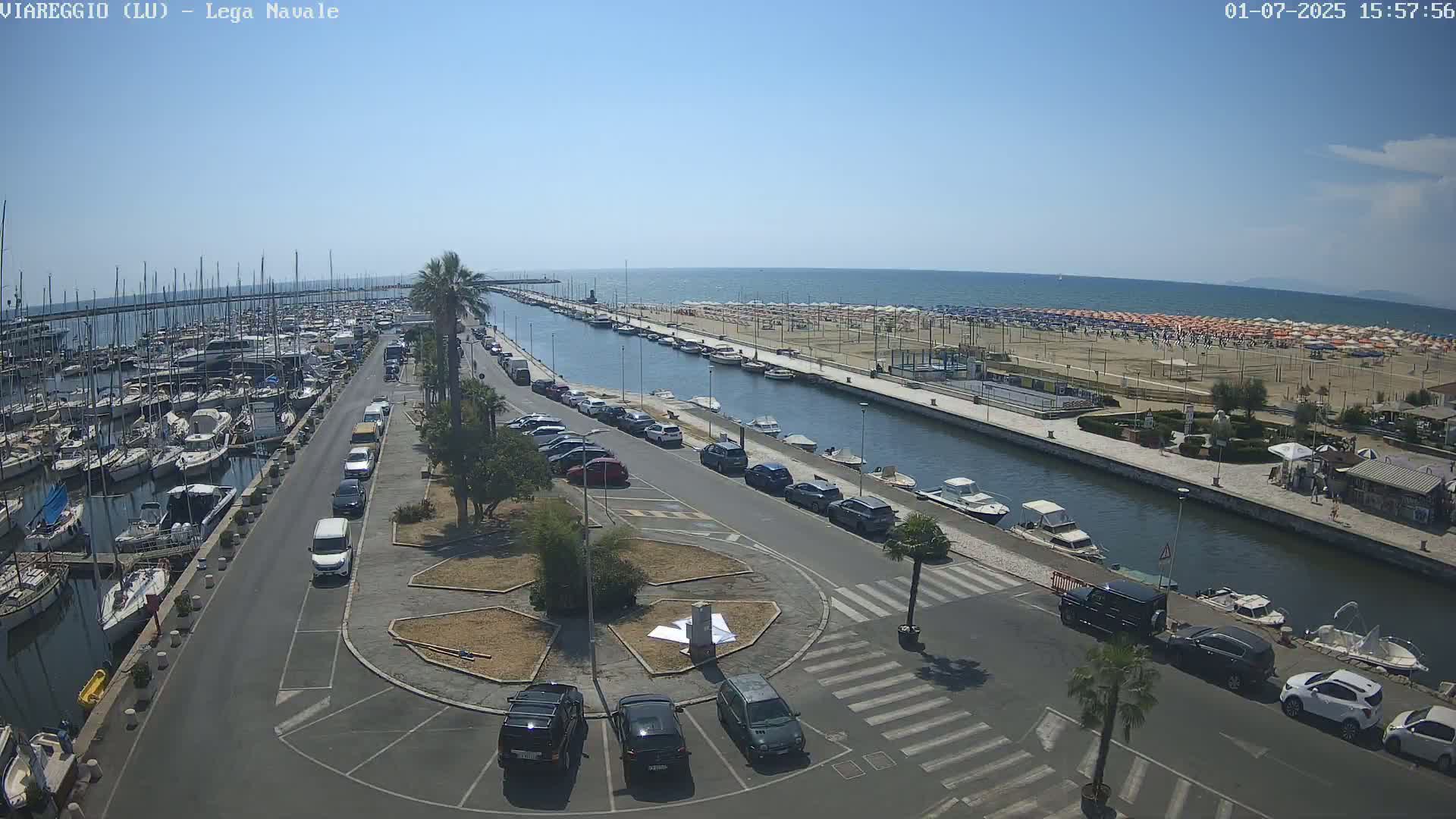 Viareggio, Naval League Coast Live Cam - Tuscany, Italy