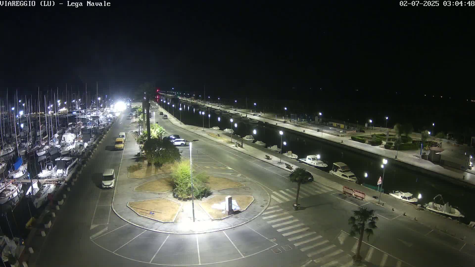 Viareggio, Naval League Coast Live Cam - Tuscany, Italy