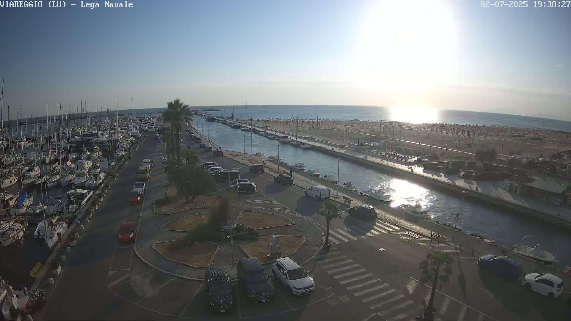 Viareggio, Naval League Coast Live Cam - Tuscany, Italy