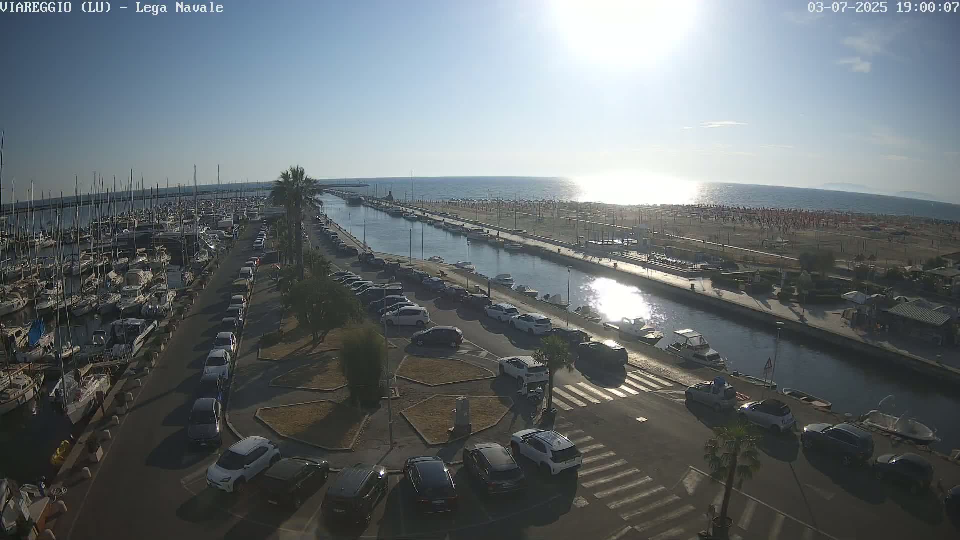 Viareggio, Naval League Coast Live Cam - Tuscany, Italy