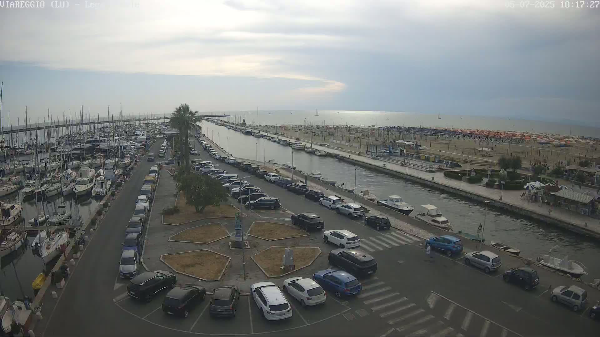 Viareggio, Naval League Coast Live Cam - Tuscany, Italy
