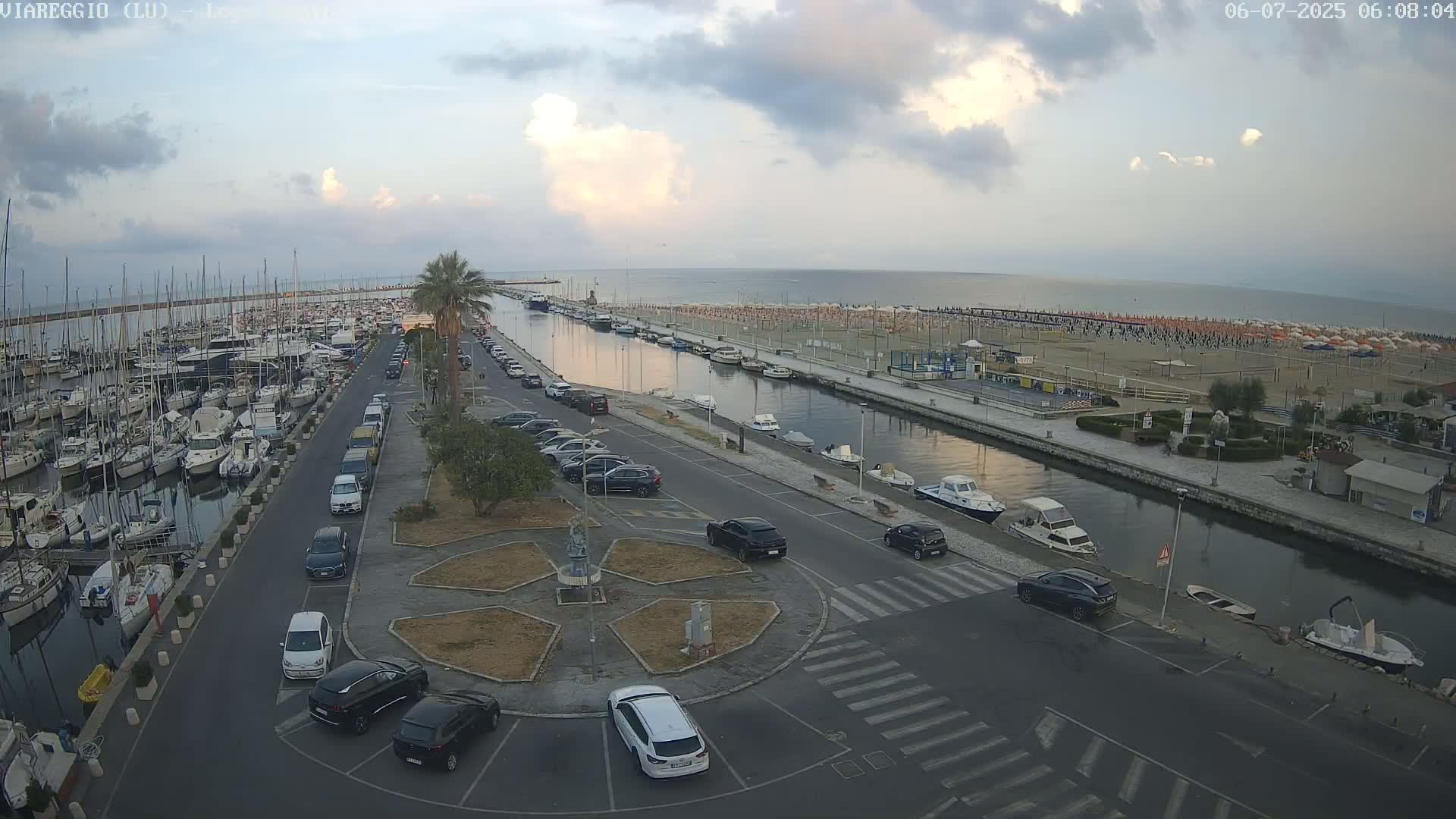 Viareggio, Naval League Coast Live Cam - Tuscany, Italy
