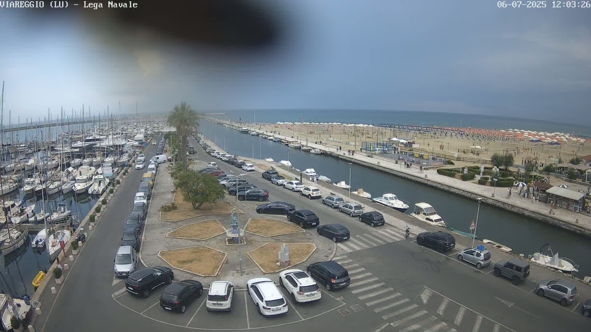 Viareggio, Naval League Coast Live Cam - Tuscany, Italy
