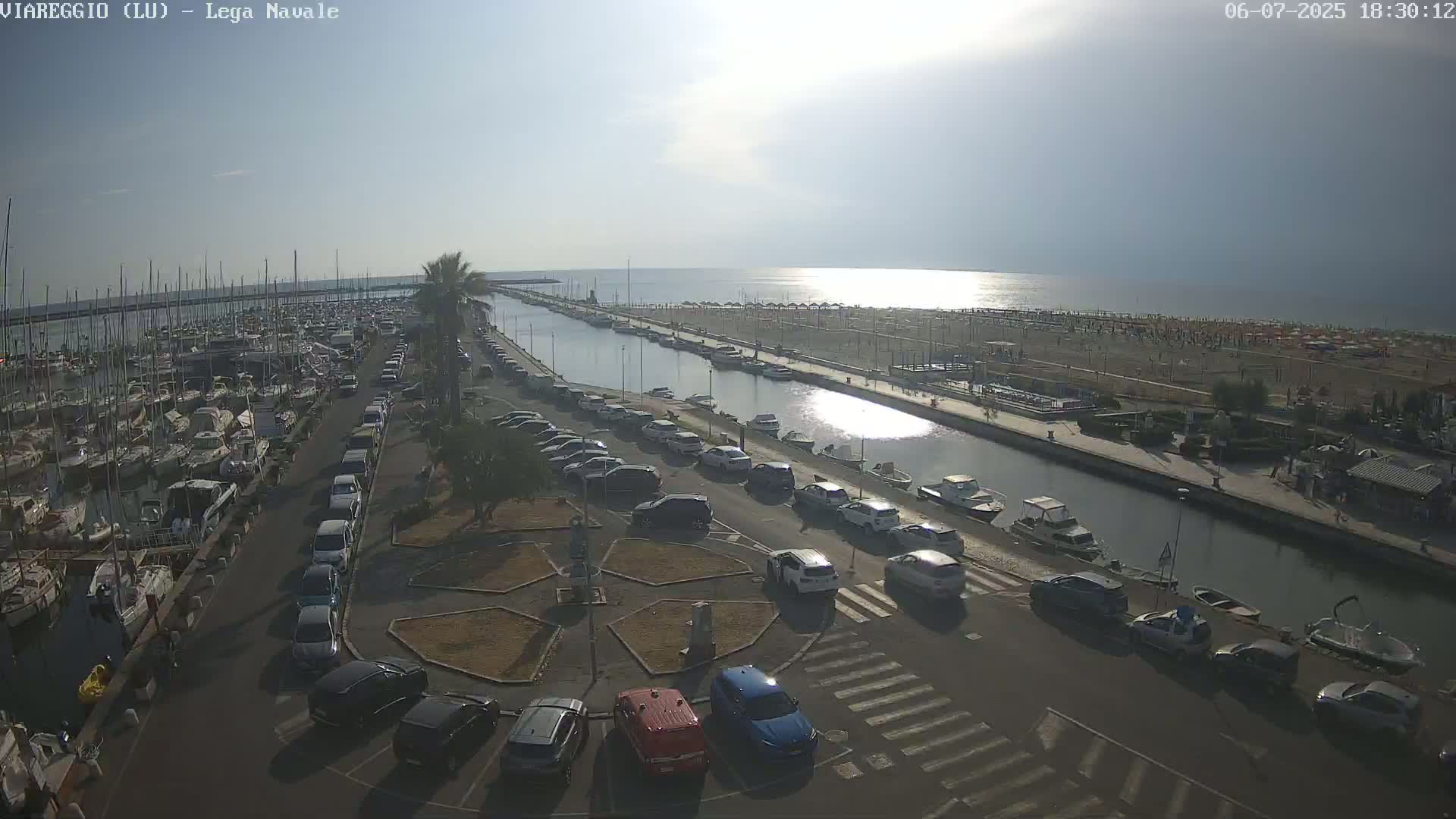 Viareggio, Naval League Coast Live Cam - Tuscany, Italy