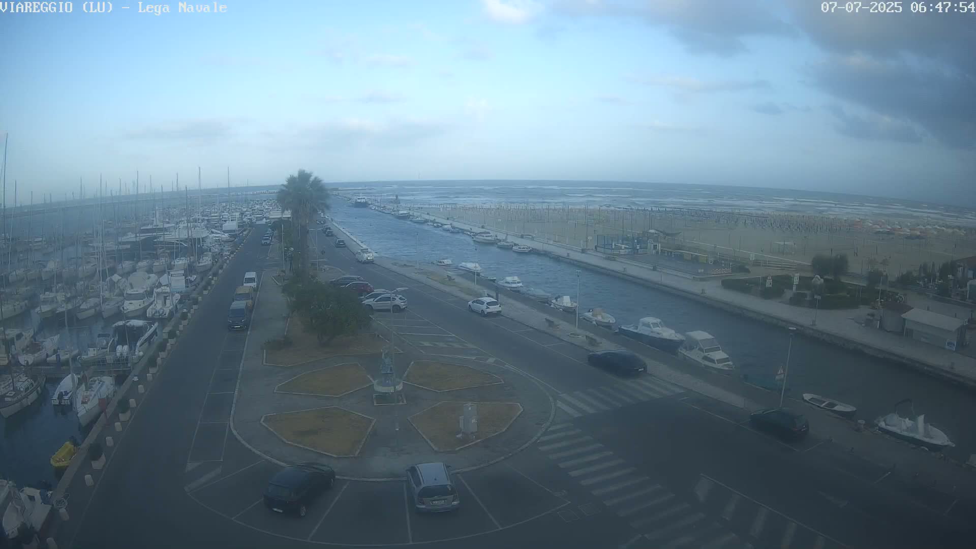 Viareggio, Naval League Coast Live Cam - Tuscany, Italy