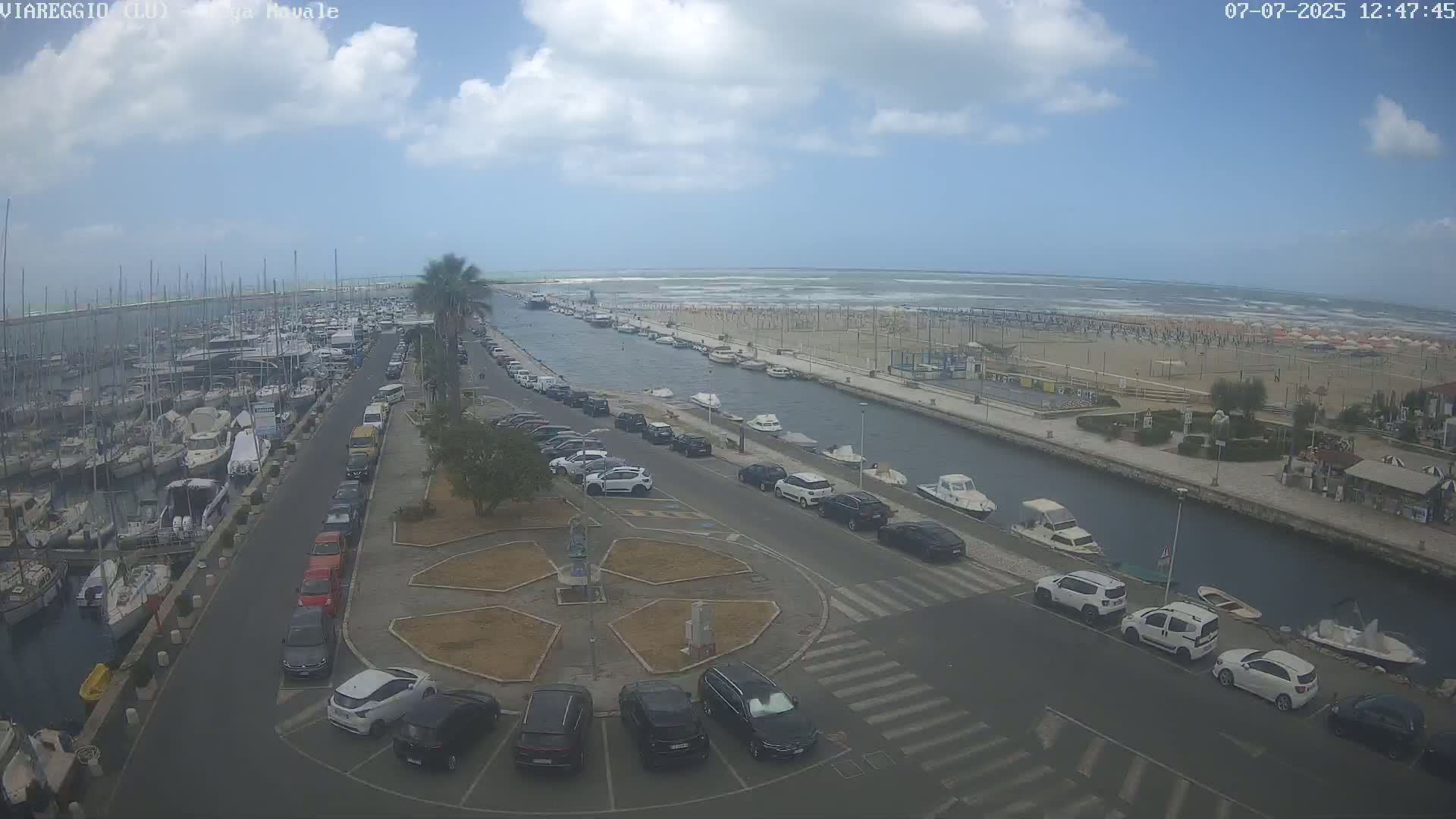 Viareggio, Naval League Coast Live Cam - Tuscany, Italy