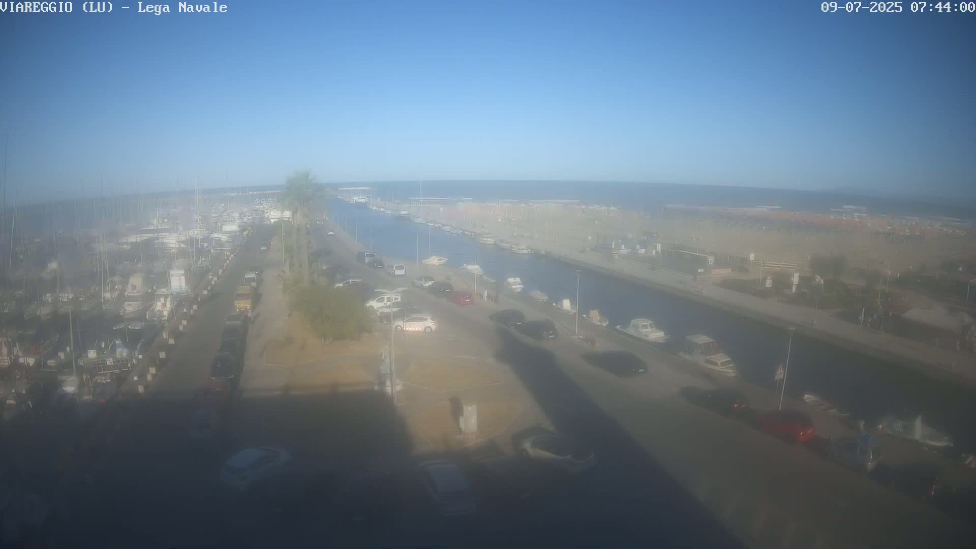 Viareggio, Naval League Coast Live Cam - Tuscany, Italy