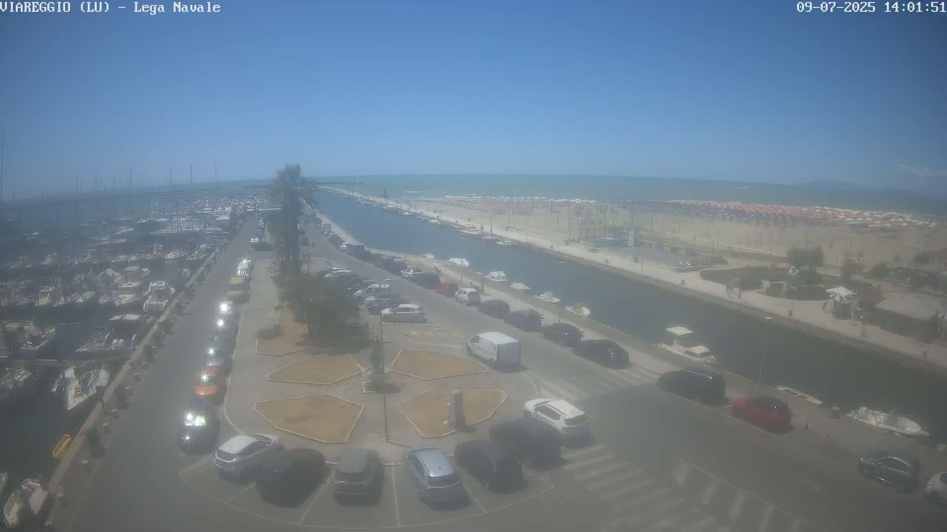 Viareggio, Naval League Coast Live Cam - Tuscany, Italy