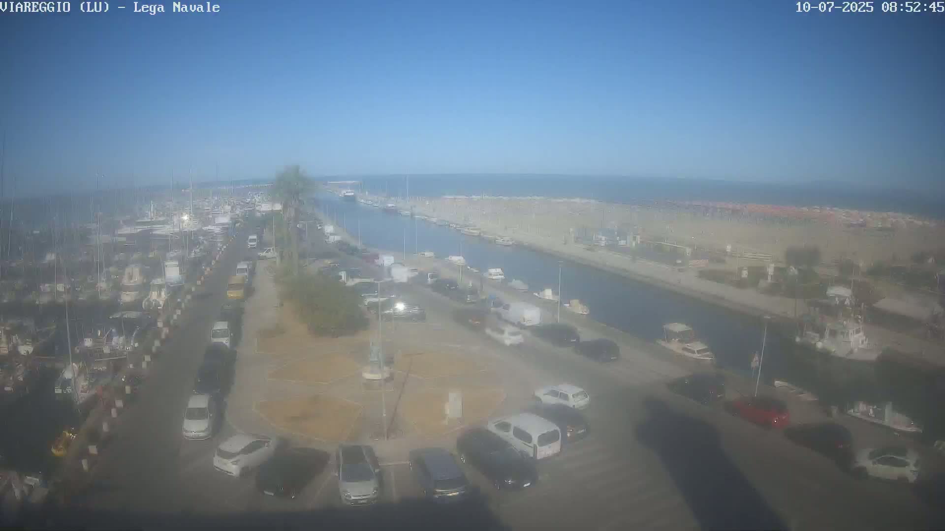 Viareggio, Naval League Coast Live Cam - Tuscany, Italy