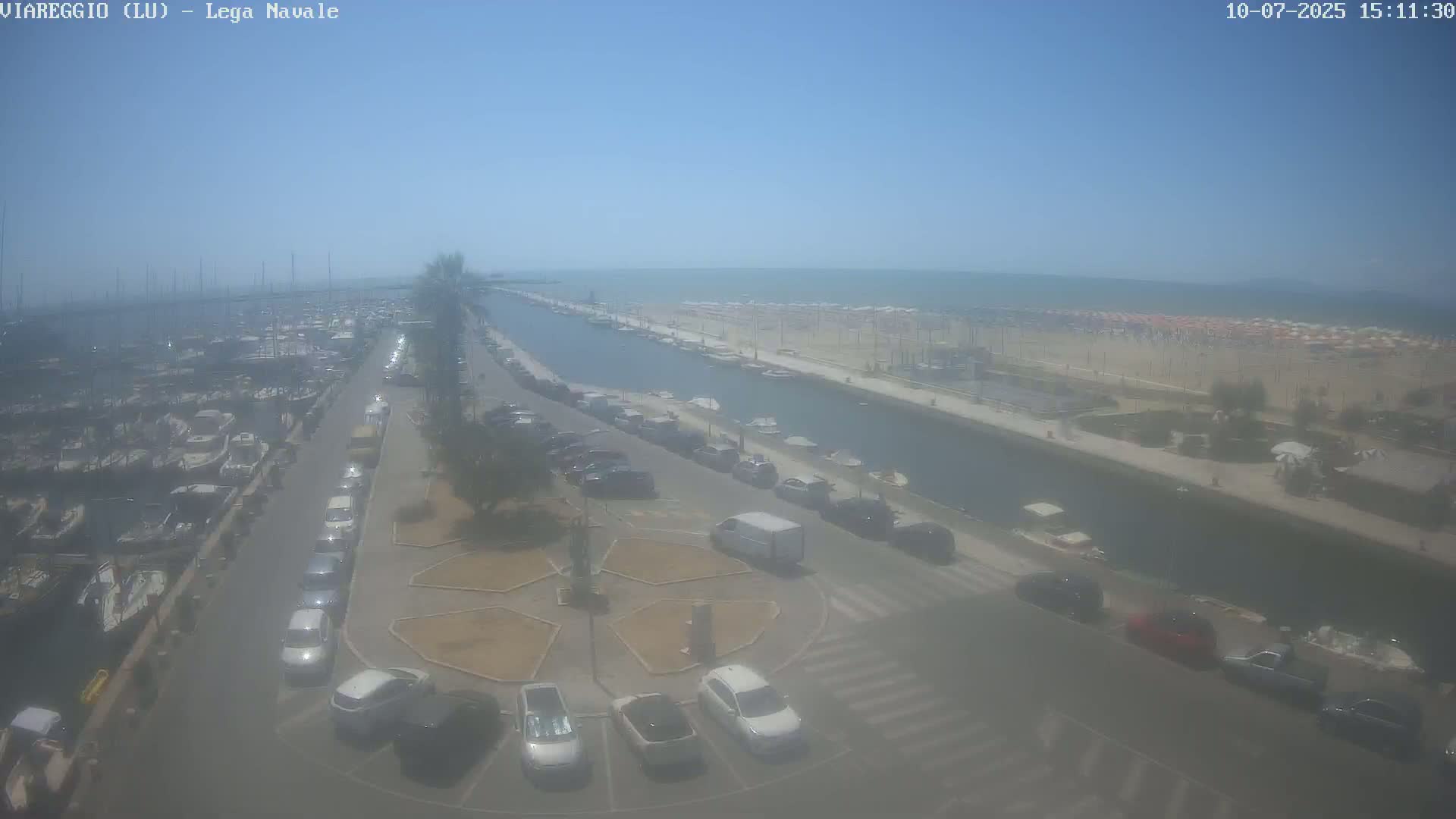 Viareggio, Naval League Coast Live Cam - Tuscany, Italy