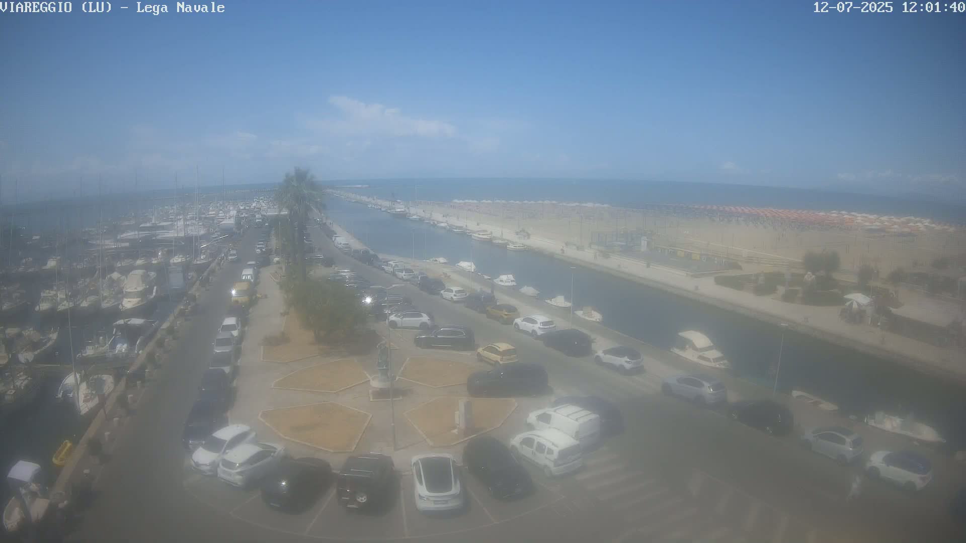 Viareggio, Naval League Coast Live Cam - Tuscany, Italy