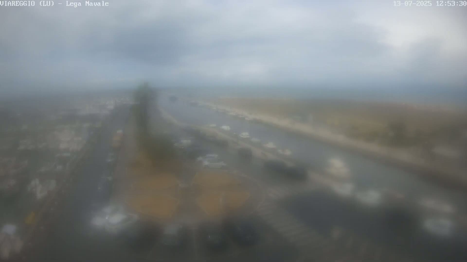 Viareggio, Naval League Coast Live Cam - Tuscany, Italy