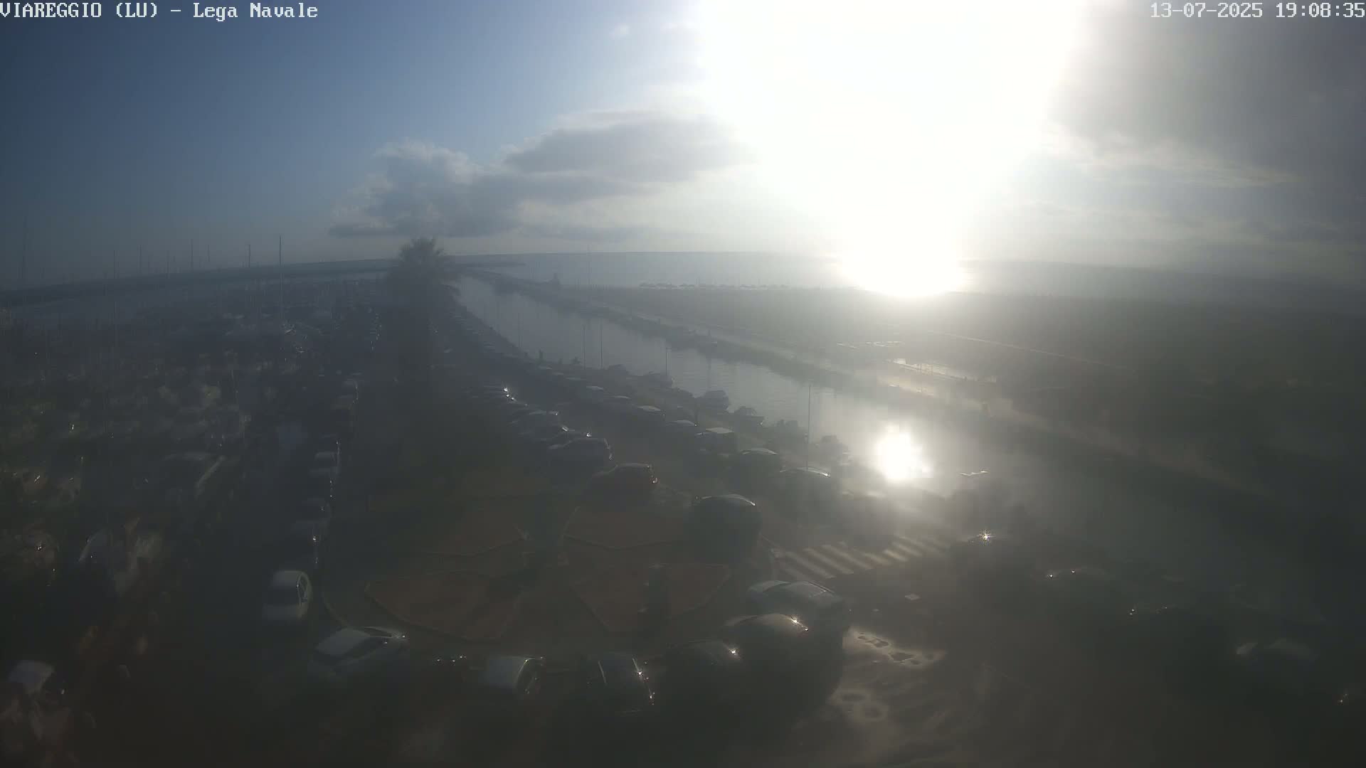 Viareggio, Naval League Coast Live Cam - Tuscany, Italy