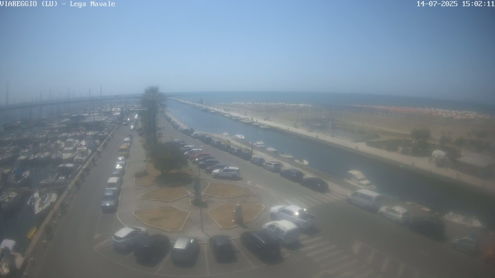 Viareggio, Naval League Coast Live Cam - Tuscany, Italy