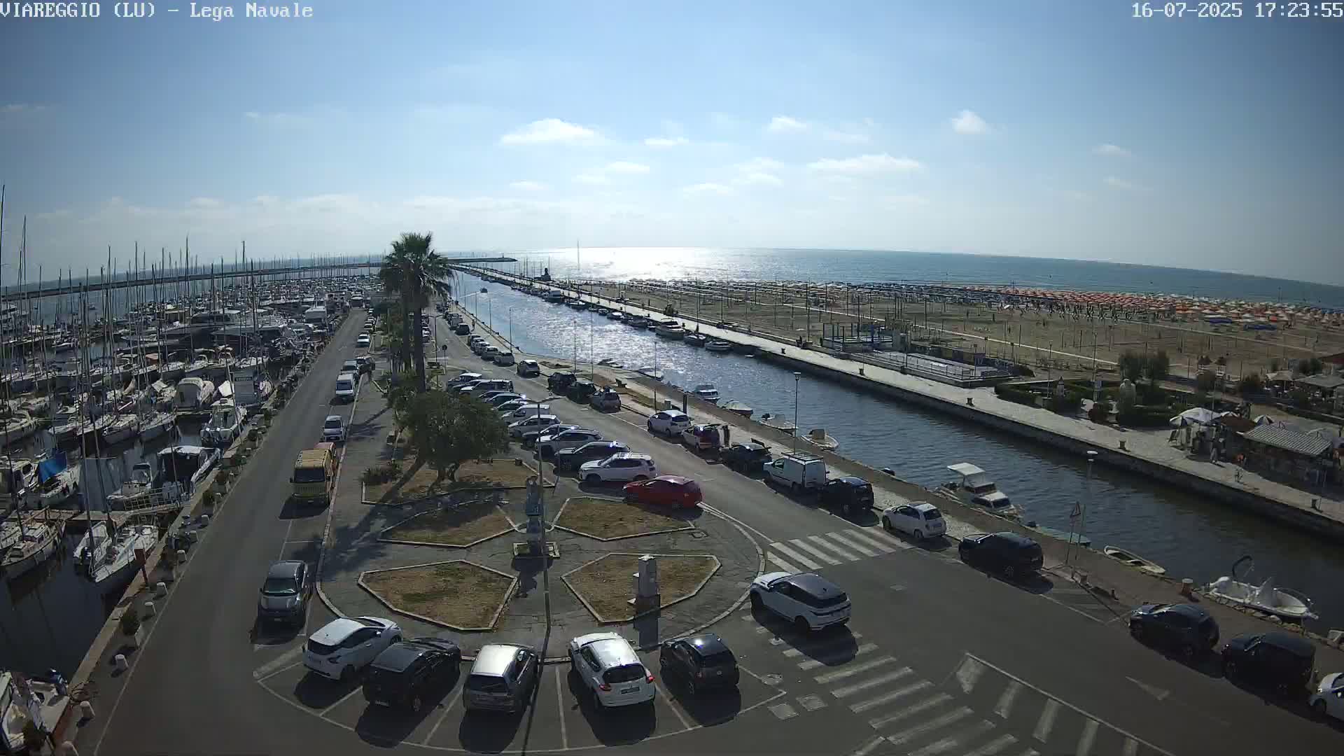 Viareggio, Naval League Coast Live Cam - Tuscany, Italy