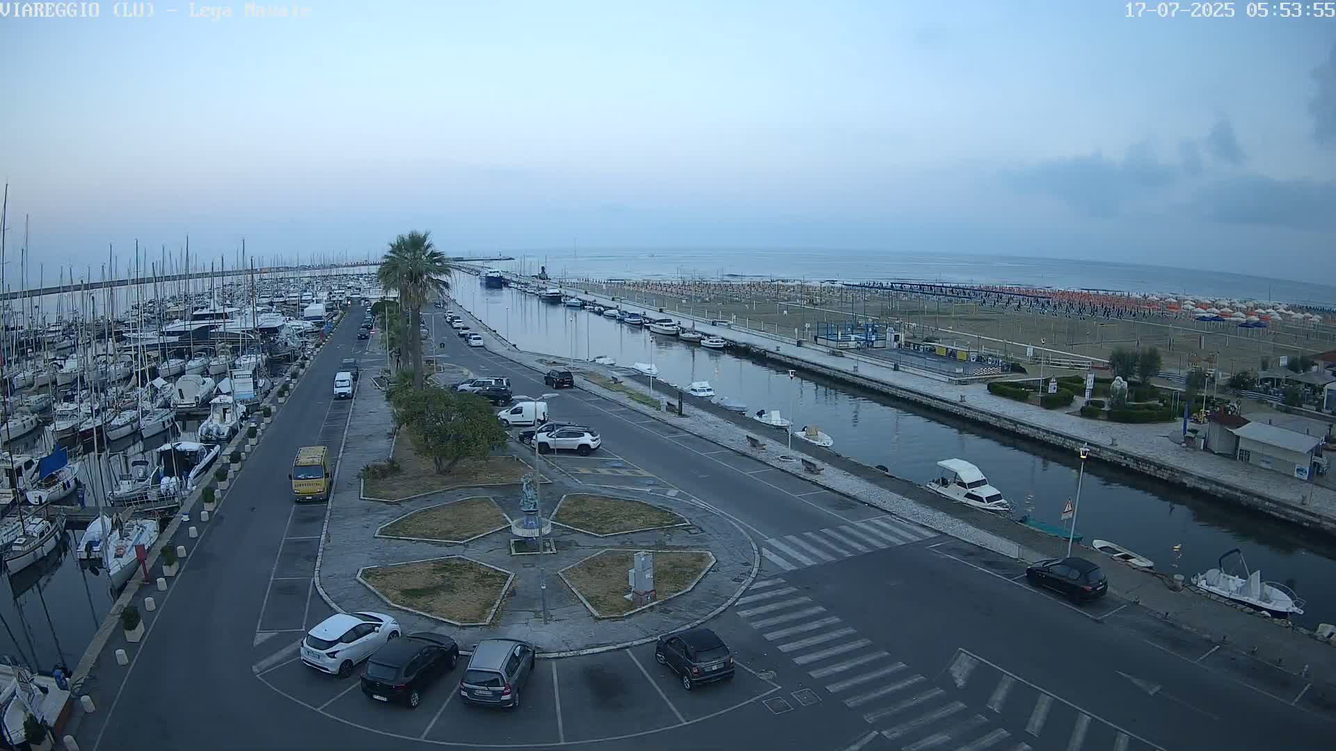 Viareggio, Naval League Coast Live Cam - Tuscany, Italy