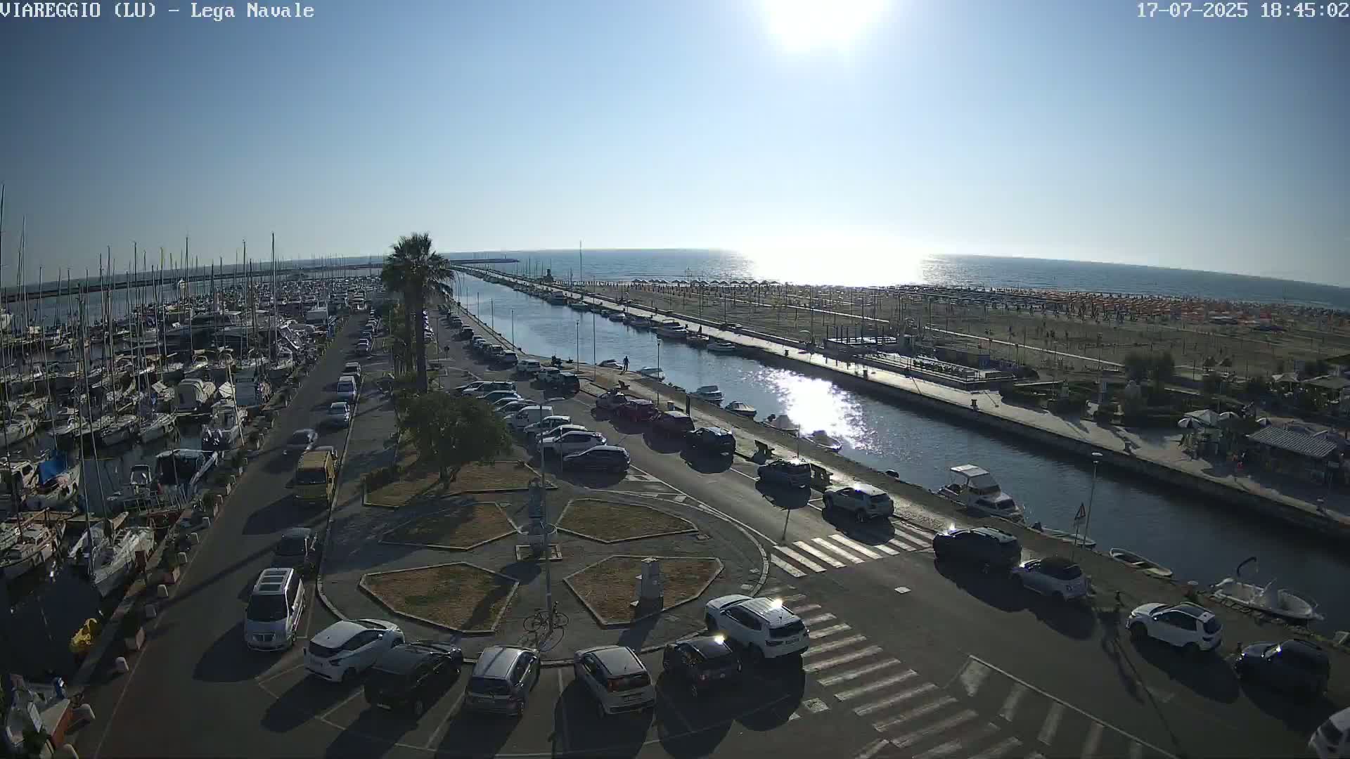 Viareggio, Naval League Coast Live Cam - Tuscany, Italy