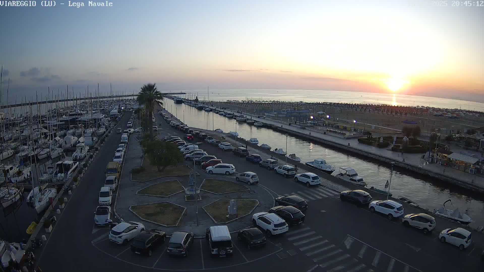 Viareggio, Naval League Coast Live Cam - Tuscany, Italy