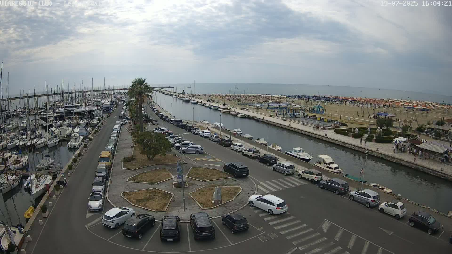 Viareggio, Naval League Coast Live Cam - Tuscany, Italy