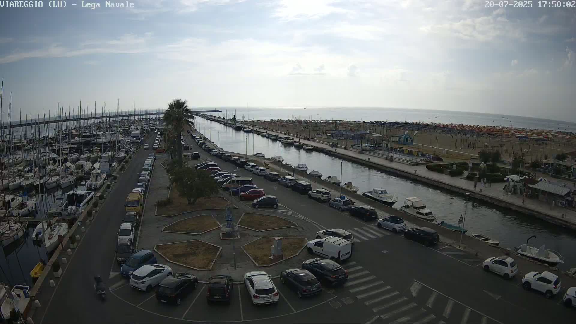 Viareggio, Naval League Coast Live Cam - Tuscany, Italy