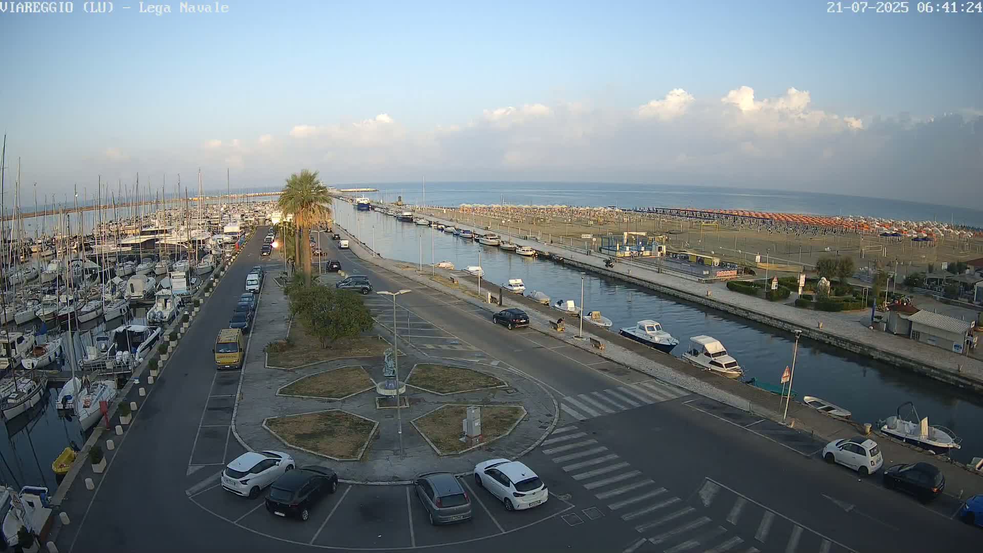 Viareggio, Naval League Coast Live Cam - Tuscany, Italy