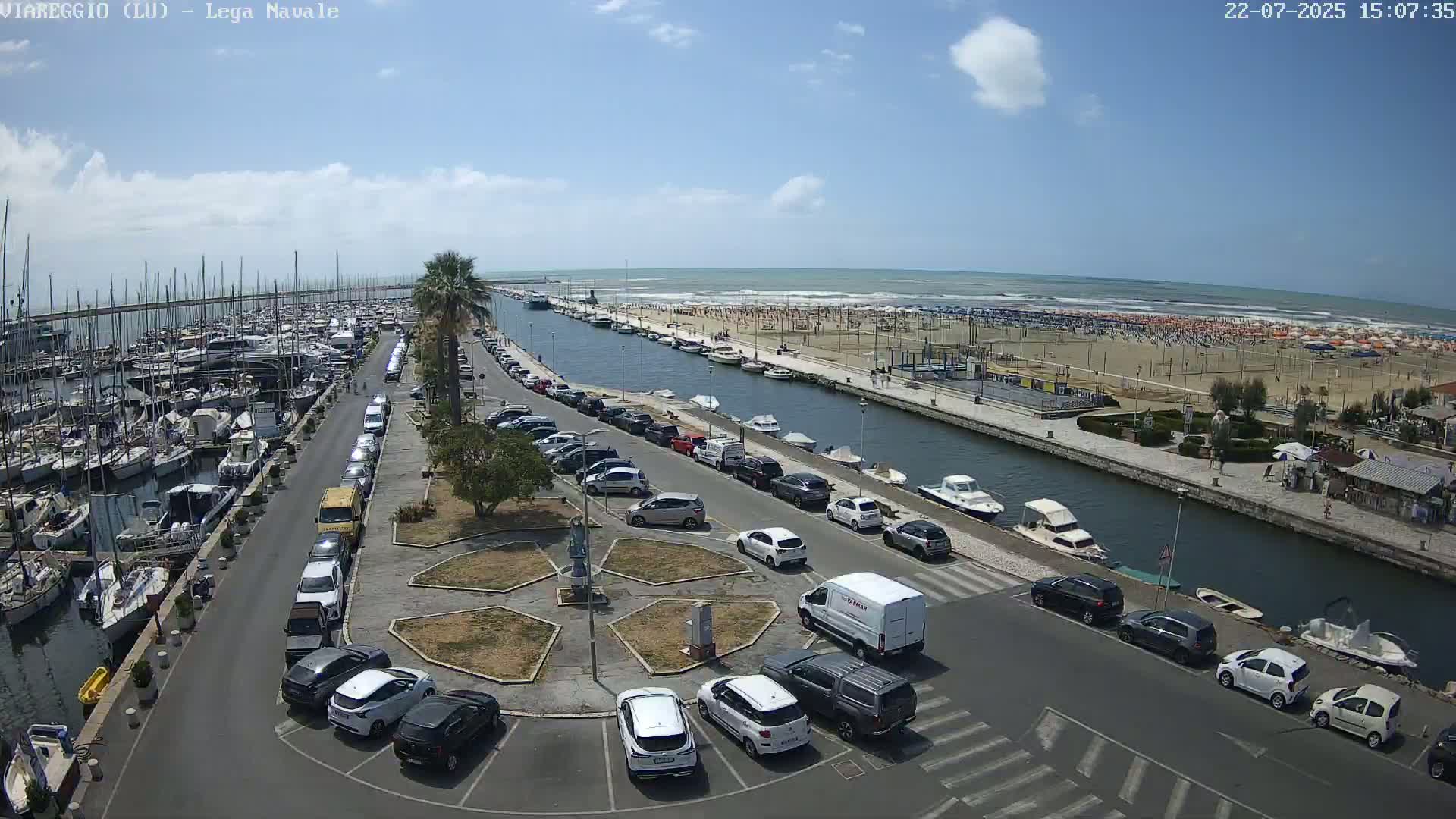 Viareggio, Naval League Coast Live Cam - Tuscany, Italy