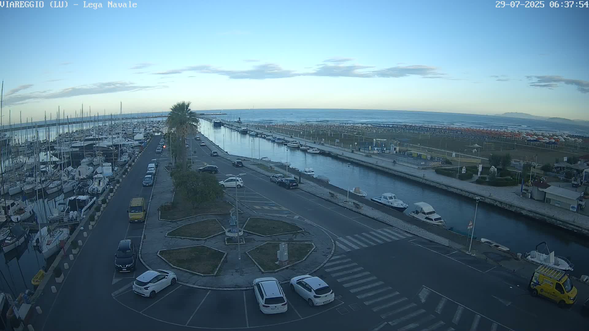 Viareggio, Naval League Coast Live Cam - Tuscany, Italy