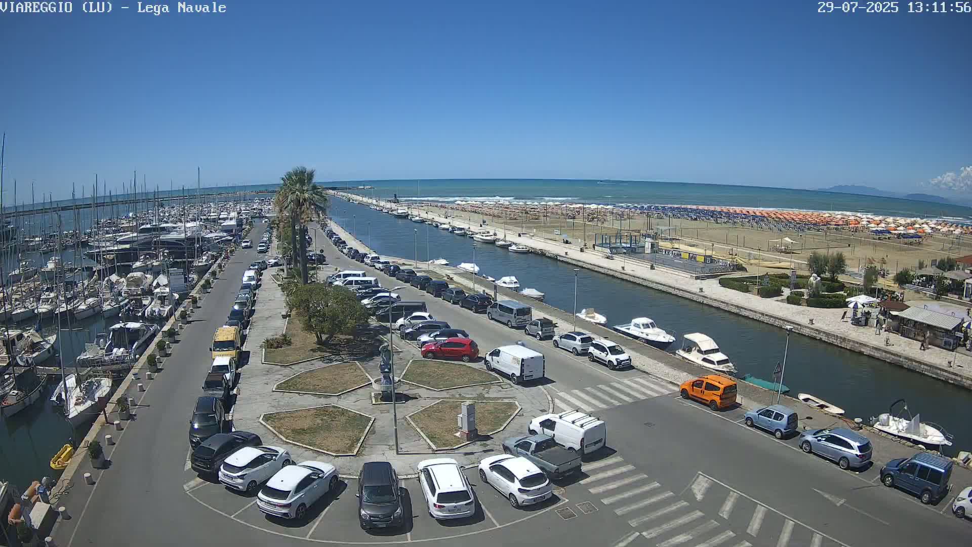 Viareggio, Naval League Coast Live Cam - Tuscany, Italy