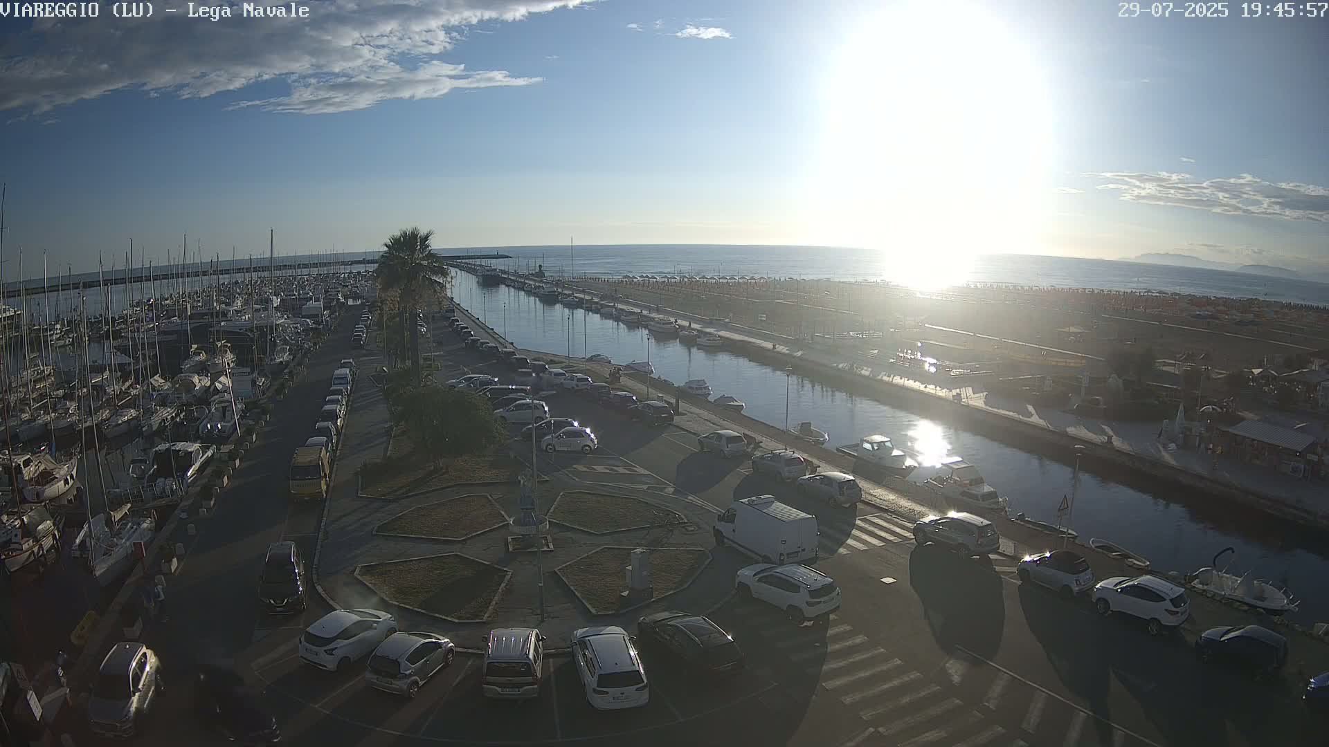 Viareggio, Naval League Coast Live Cam - Tuscany, Italy