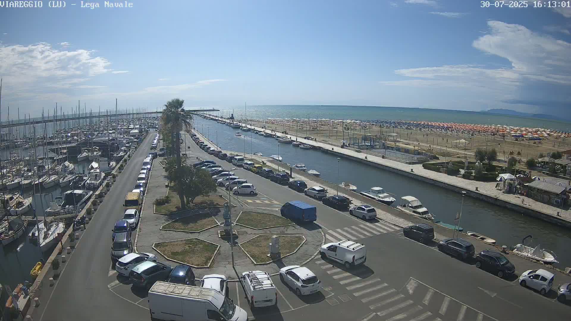 Viareggio, Naval League Coast Live Cam - Tuscany, Italy