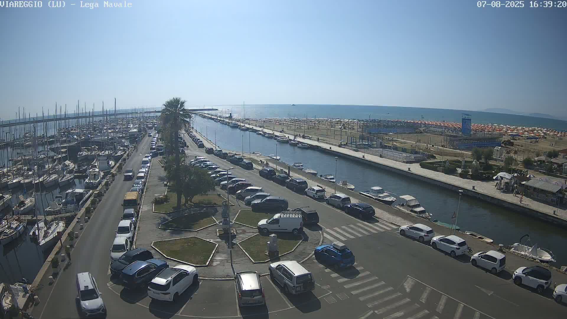 Viareggio, Naval League Coast Live Cam - Tuscany, Italy